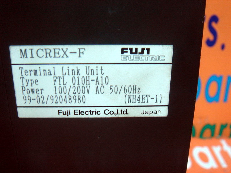 FUJI MICREX-F(FTL010H-A10) - PLC DCS SERVO Control MOTOR POWER